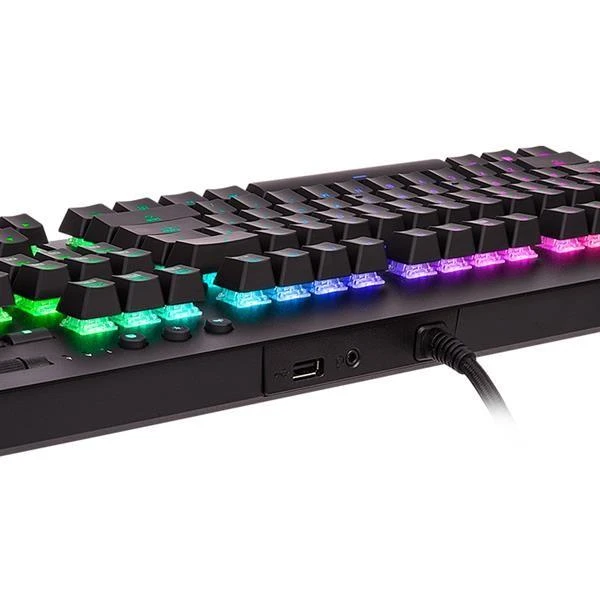 Laidinė Thermaltake Tt eSports Level 20 GT RGB Razer Žalias klaviatūra, juoda