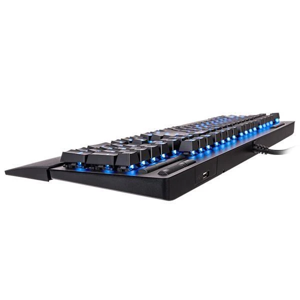 Klaviatūra Thermaltake eSports KB-NPP-TBBLUS-01 (mechaninė, USB 2.0, juodos spalvos