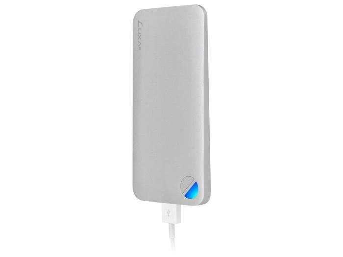 Powerbank Luxa2 P2 aliuminio maitinimo blokas 5000mAh Sidabrinė