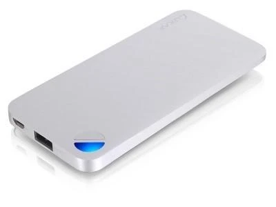 Powerbank Luxa2 P2 aliuminio maitinimo blokas 5000mAh Sidabrinė