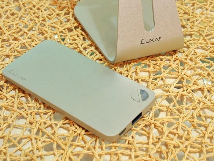 Powerbank Luxa2 P2 aliuminio maitinimo blokas 5000mAh Sidabrinė