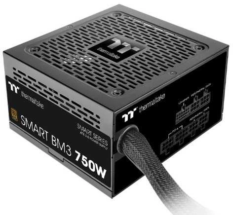 Maitinimo šaltinis - Thermaltake Smart BX3 750 W ATX Juodas