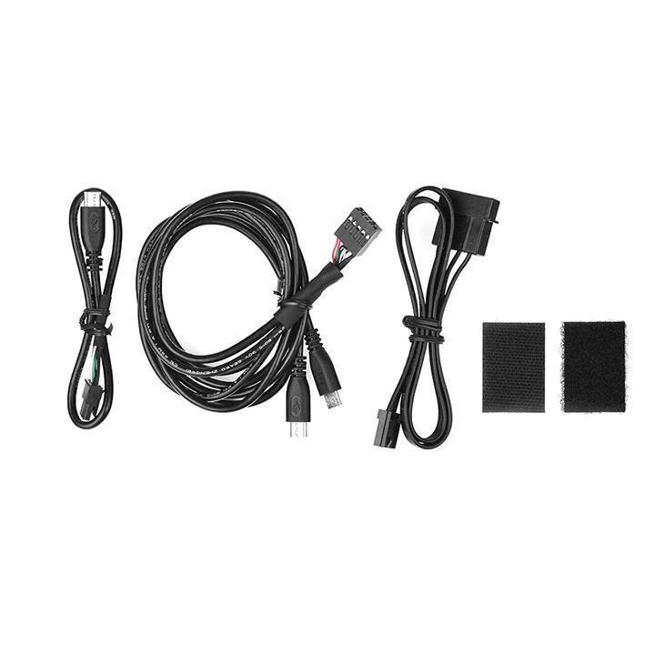 Thermaltake Riing Plus 12 RGB 3-pack ventiliatorius + Hub + 3 LED juostos (CL-F076-PL12SW-A)