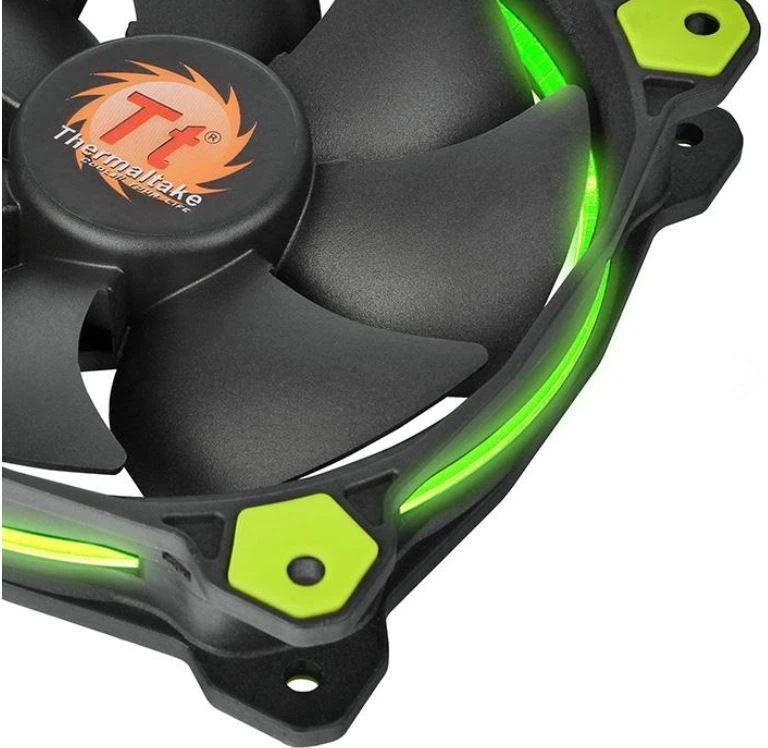 Thermaltake Riing 14 LED ventiliatorius žalias (CL-F039-PL14GR-A)