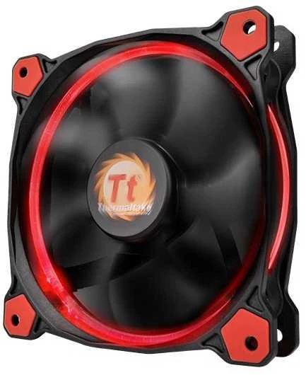 THERMALTAKE Riing 14 Raudonas LED ventiliatorius aukšto statinio slėgio