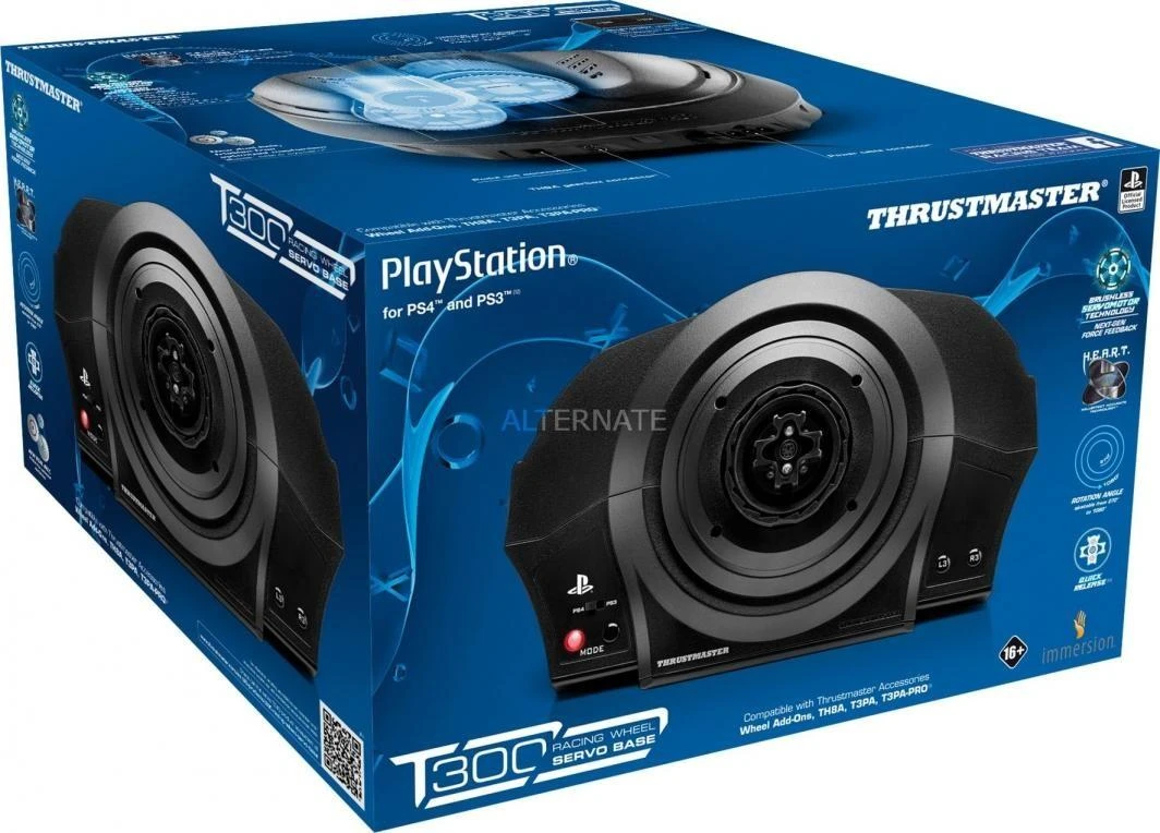 Thrustmaster T300 lenktyninių ratų servo bazė