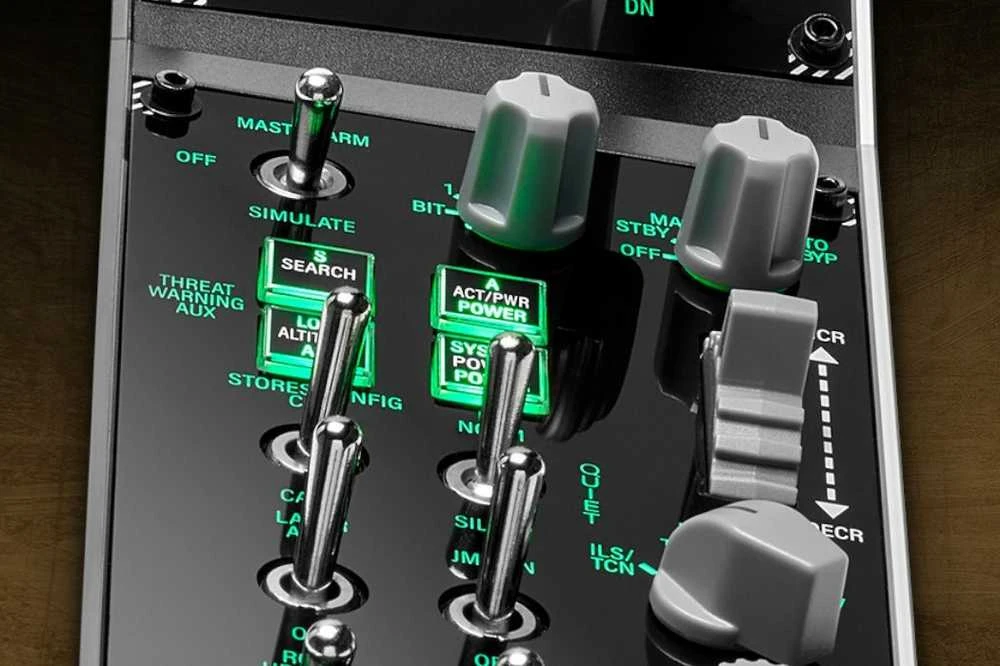 Thrustmaster Viper Mission Pack pasaulinė versija | Thrustmaster | Viper TQS misijos paketas | Juodas | Droselis