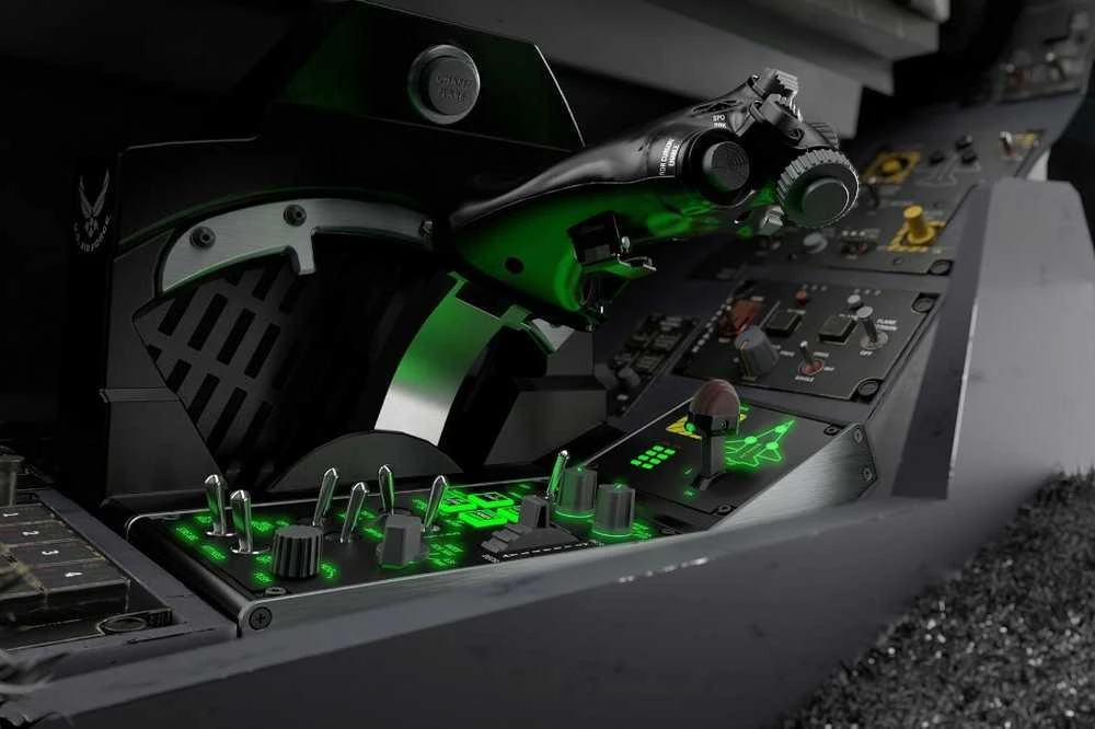 Thrustmaster Viper Mission Pack pasaulinė versija | Thrustmaster | Viper TQS misijos paketas | Juodas | Droselis