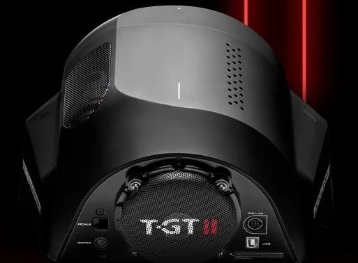 Žaidimų vairas Thrustmaster T−GT II + Baza, Juodos spalvos