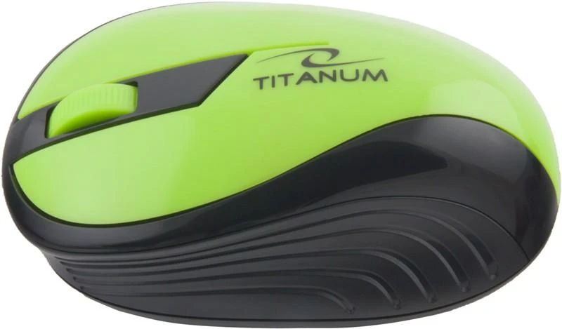 Belaidė pelė Titanum TM114G, žalia