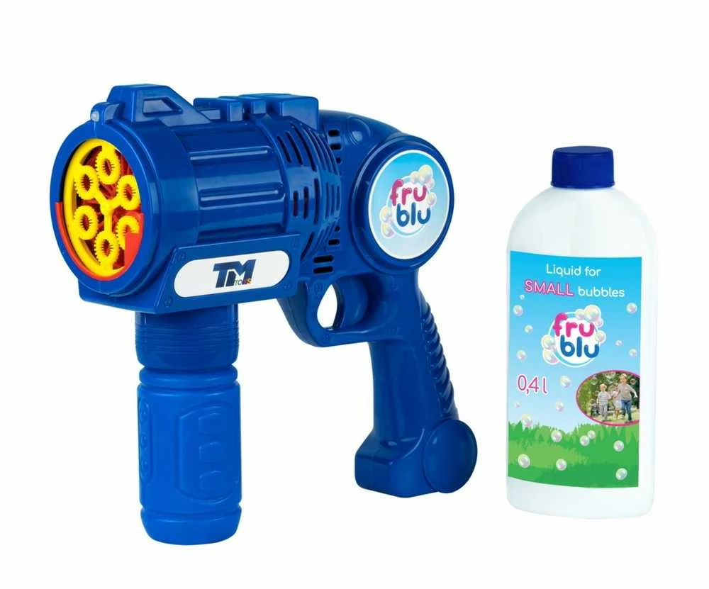 TM Toys Muilo burbulų šautuvas Fru Blu su LED ir 0,4 l skysčiu