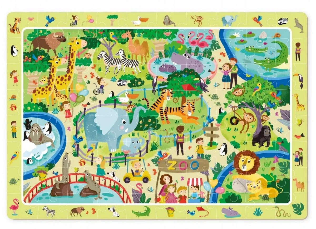 Dėlionė TM Toys Dodo stebėjimo galvosūkis zoologijos sode