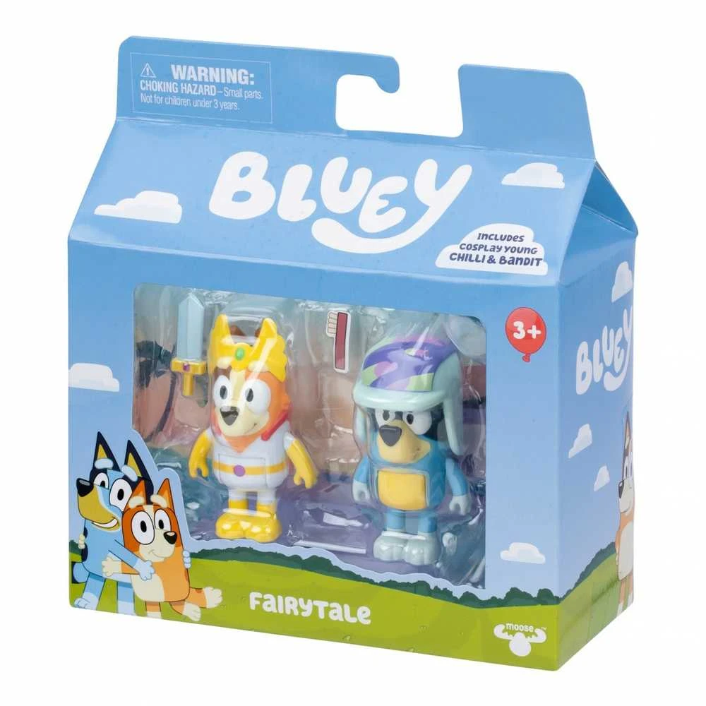 Bluey - Bluey figūrėlių, 2 vnt. pakuotė - Pasaka (90322)