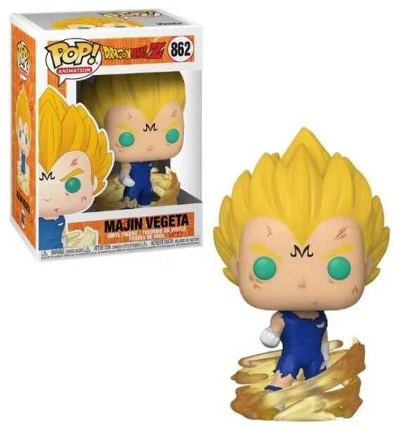 FUNKO POP! Vinilinė figūrėlė Dragon Ball Z - Majin Vegeta, 13 cm