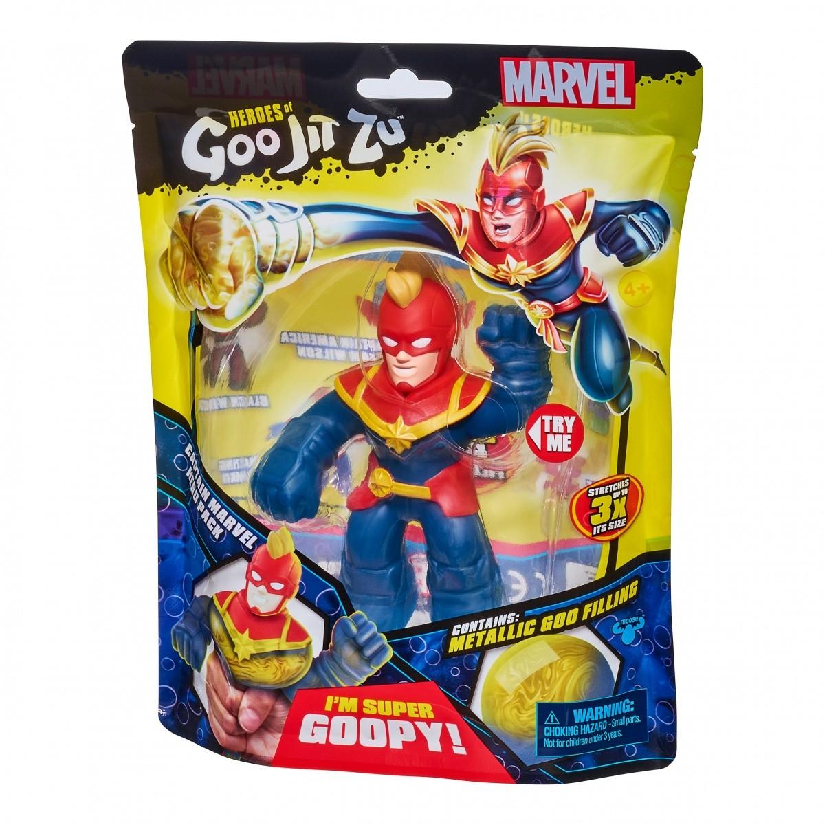 TM Toys Figūrėlė Marvel Kapitonė Marvel Goo Jit Zu