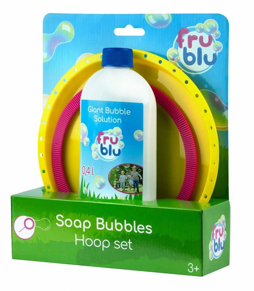 TM Toys Muilo burbulų rinkinys su lankeliu Fru Blu 0,4L, 3+, spalvotas