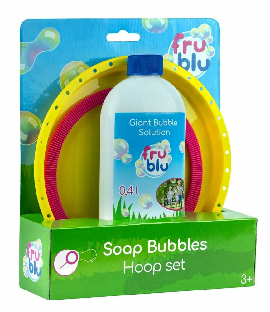 TM Toys Muilo burbulų rinkinys su lankeliu Fru Blu 0,4L, 3+, spalvotas