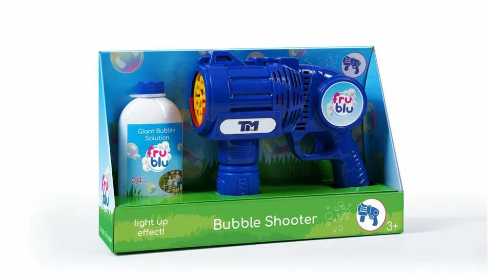 TM Toys Muilo burbulų šautuvas Fru Blu su 0,4 l skysčiu