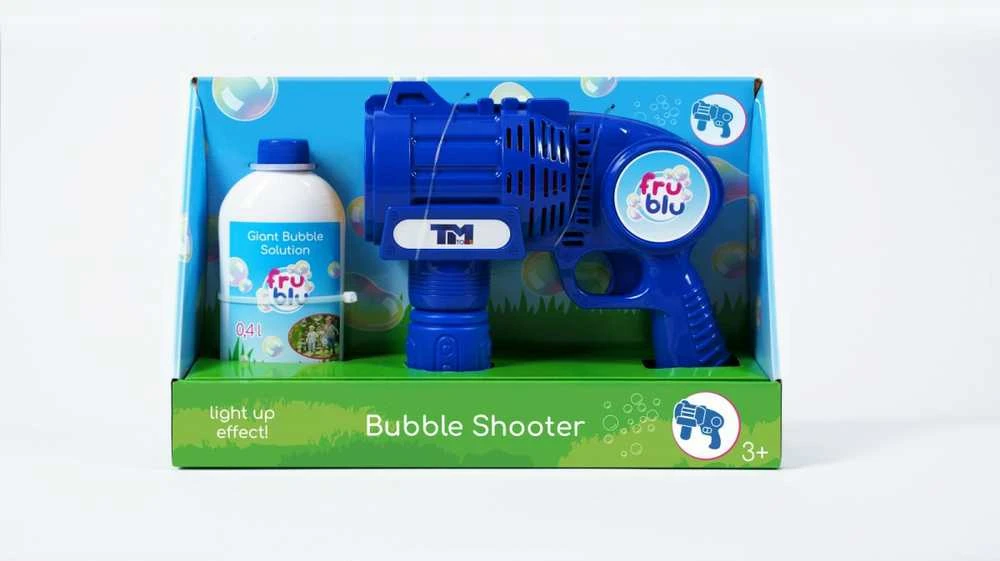 TM Toys Muilo burbulų šautuvas Fru Blu su 0,4 l skysčiu