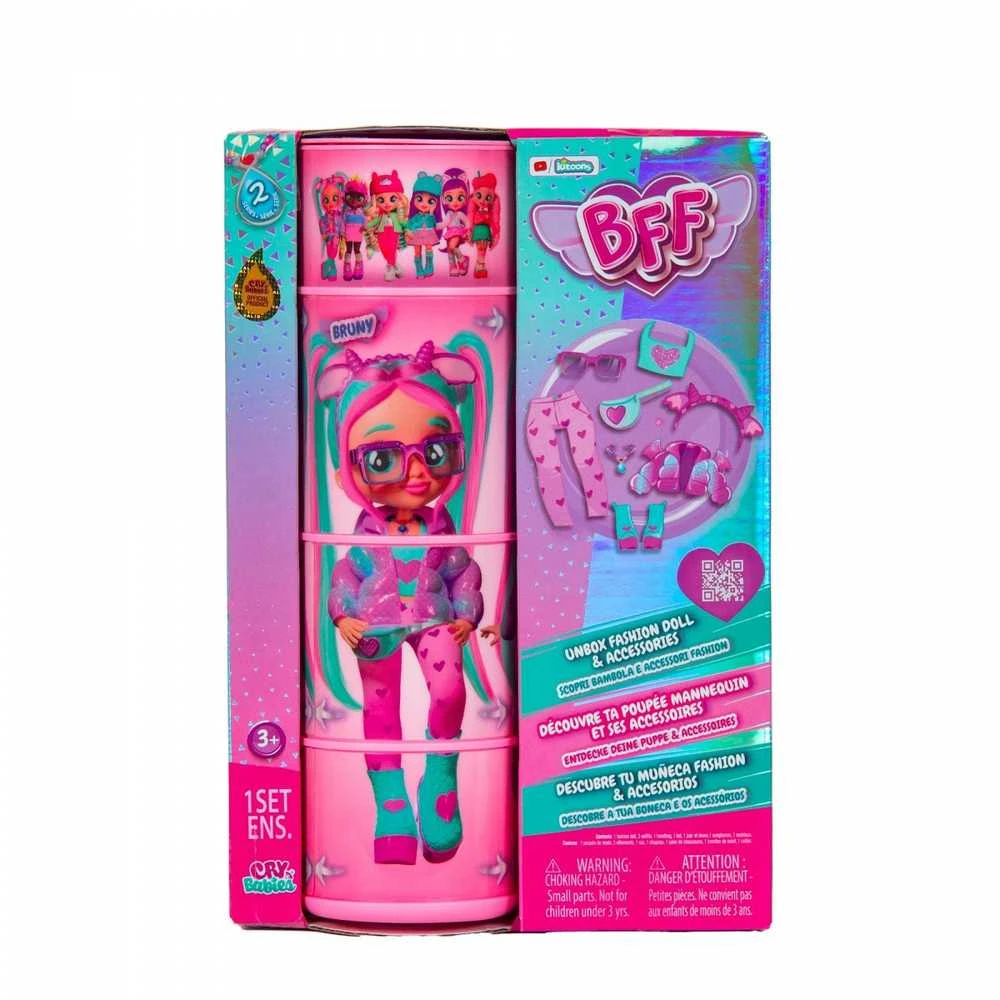Lėlė su priedais Tm Toys Cry Babies BFF Bruny