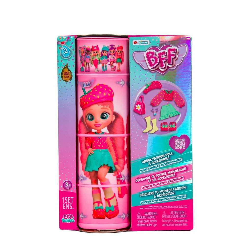 Lėlė su priedais Tm Toys Cry Babies BFF Ella