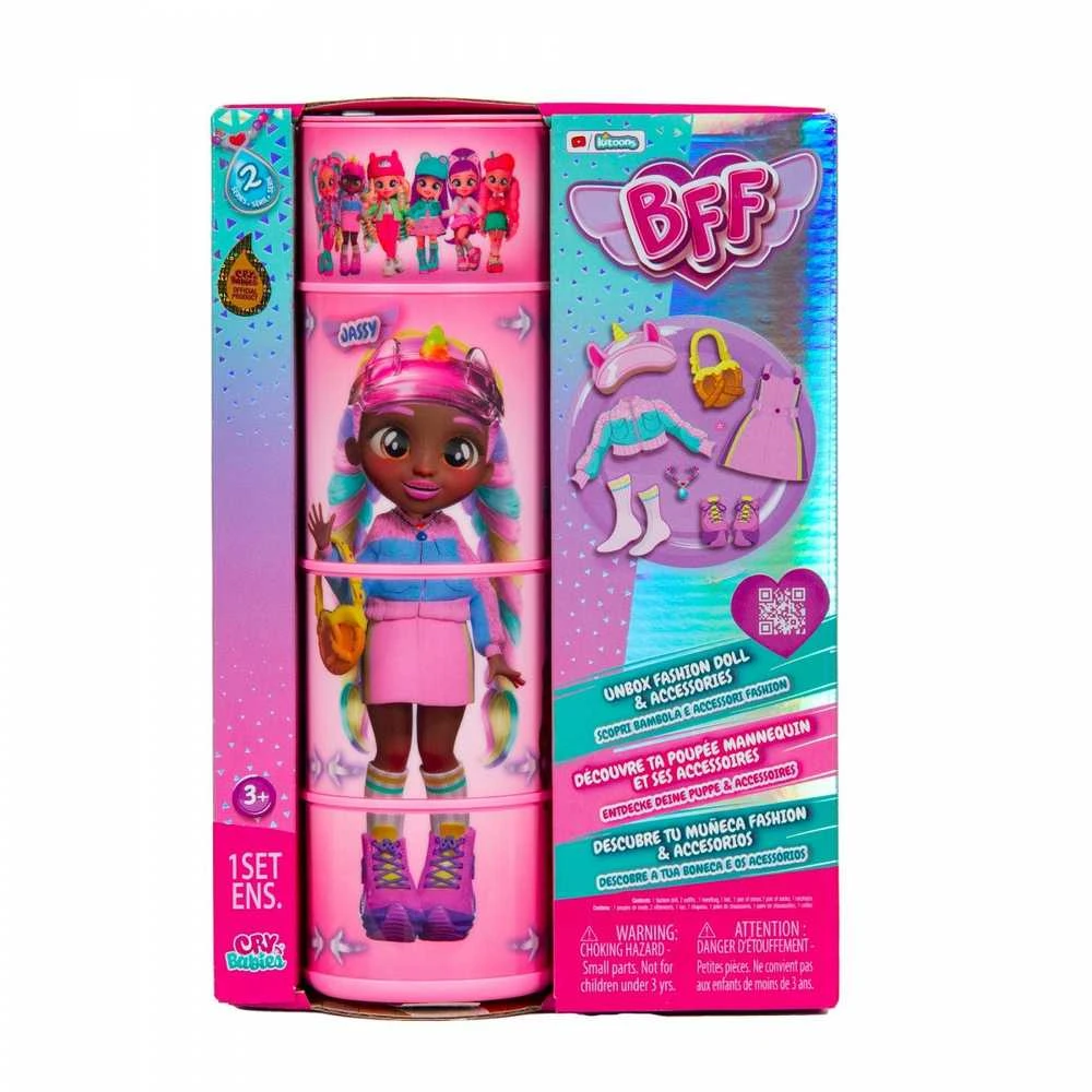 Imc Toys Lėlė Cry Babies BFF Jassy 20 cm 908390