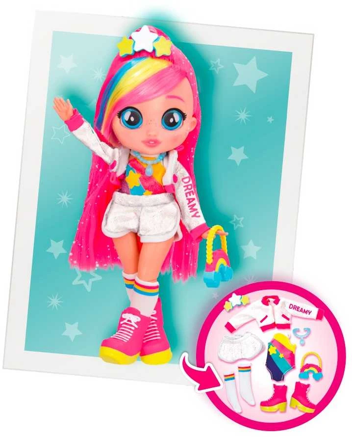 Imc Toys Lėlė su priedais Tm Toys Cry Babies BFF Dreamy & Rym