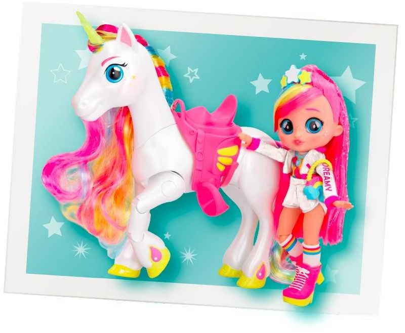 Imc Toys Lėlė su priedais Tm Toys Cry Babies BFF Dreamy & Rym