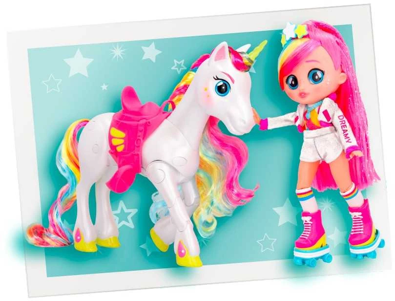 Imc Toys Lėlė su priedais Tm Toys Cry Babies BFF Dreamy & Rym