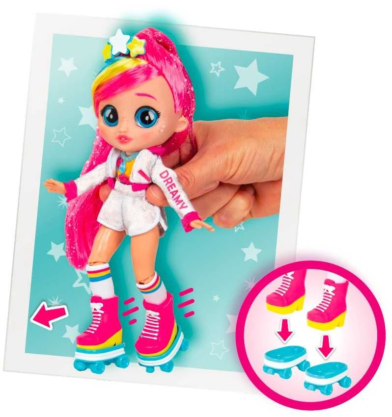 Imc Toys Lėlė su priedais Tm Toys Cry Babies BFF Dreamy & Rym