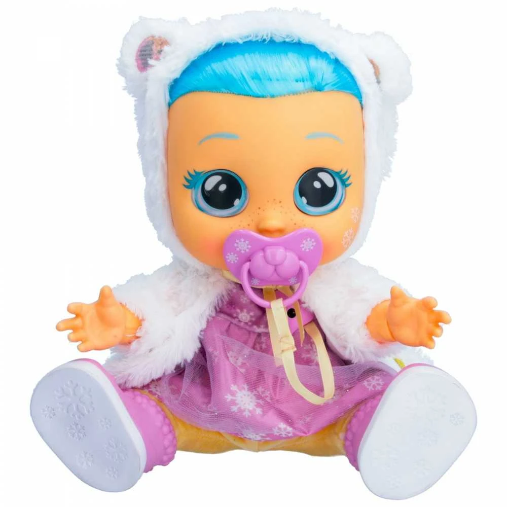 Lėlė kūdikis su priedais Tm Toys Cry Babies Kristal Gets Sick & Feels Better