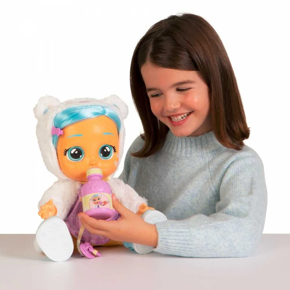 Lėlė kūdikis su priedais Tm Toys Cry Babies Kristal Gets Sick & Feels Better