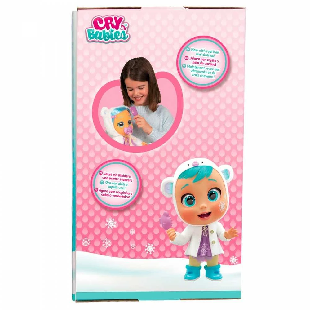 Lėlė kūdikis su priedais Tm Toys Cry Babies Kristal Gets Sick & Feels Better