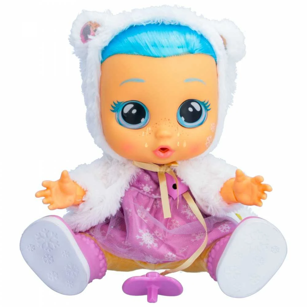 Lėlė kūdikis su priedais Tm Toys Cry Babies Kristal Gets Sick & Feels Better