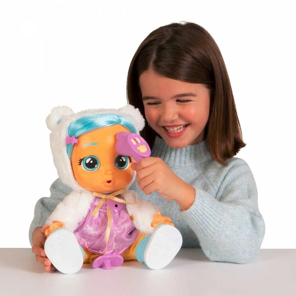 Lėlė kūdikis su priedais Tm Toys Cry Babies Kristal Gets Sick & Feels Better