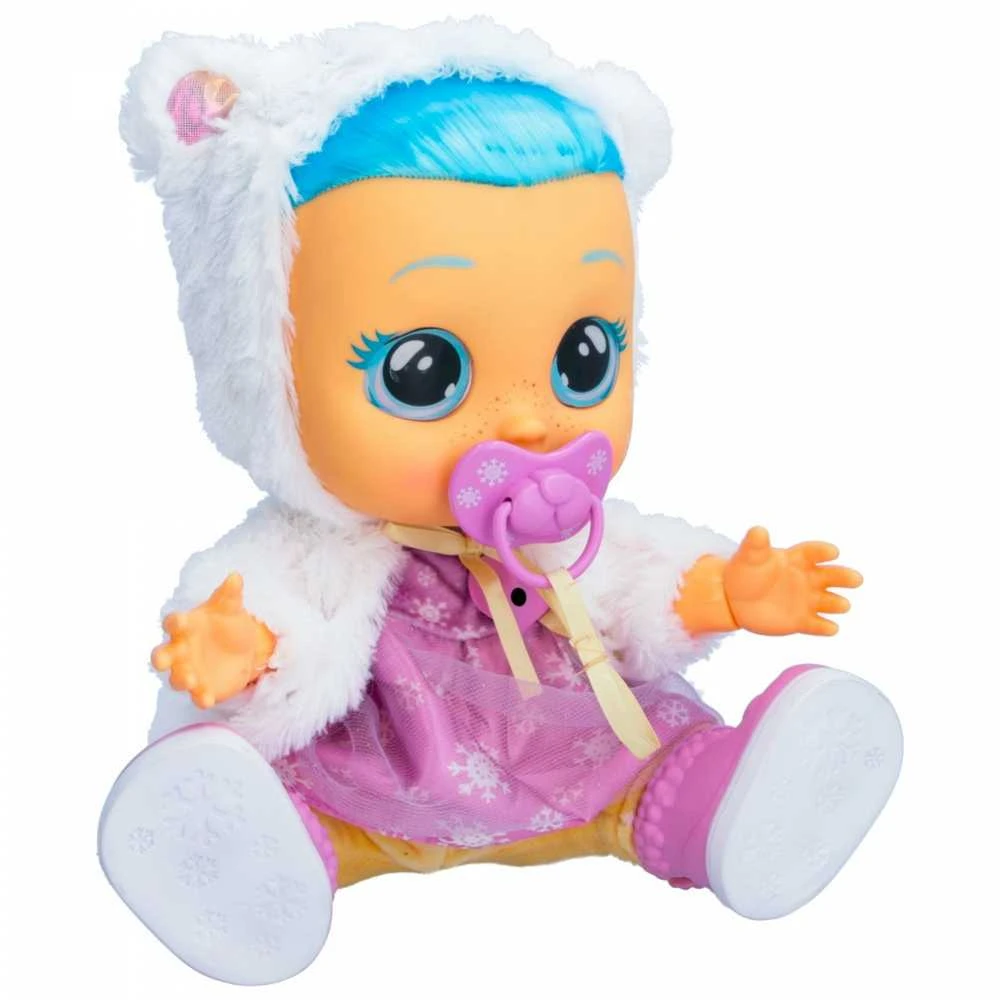 Lėlė kūdikis su priedais Tm Toys Cry Babies Kristal Gets Sick & Feels Better