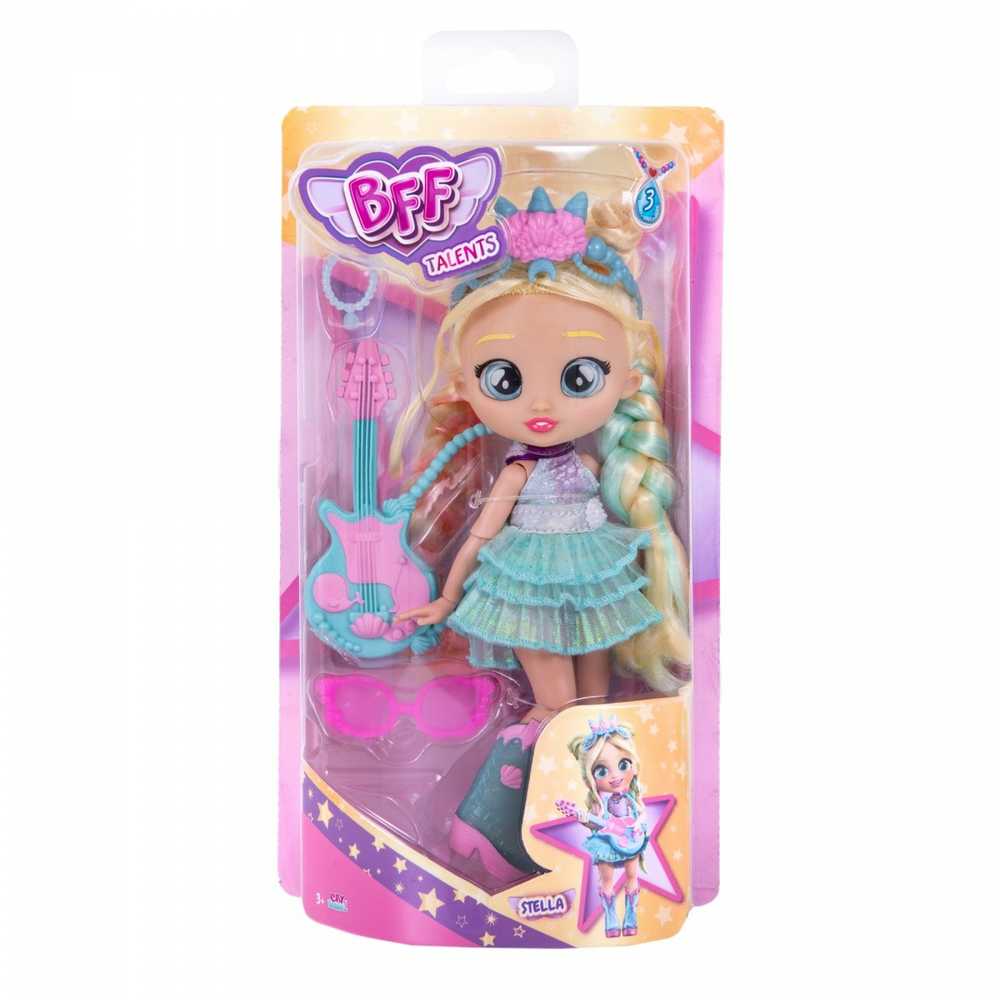 Lėlė su priedais Tm Toys Cry Babies BFF – Gitaristė Stella