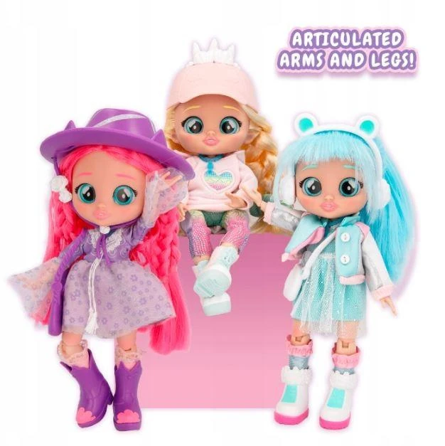 Cry Babies Lėlė IMC Toys BFF Fashion Doll Jenna 904361, 20 cm