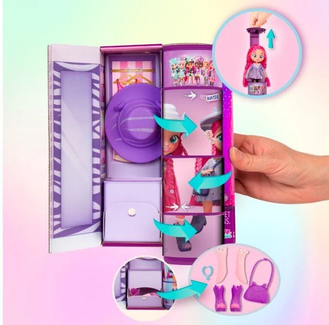 Lėlė su priedais Tm Toys Cry Babies BFF Katie