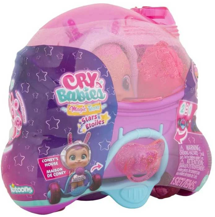TM Toys Lėlė su nameliu Cry Babies Magic Tears Stars Coney