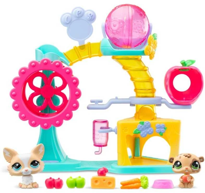 TM Toys LITTLEST PET SHOP rinkinys Linksmybių fabriko žaidimų aikštelė