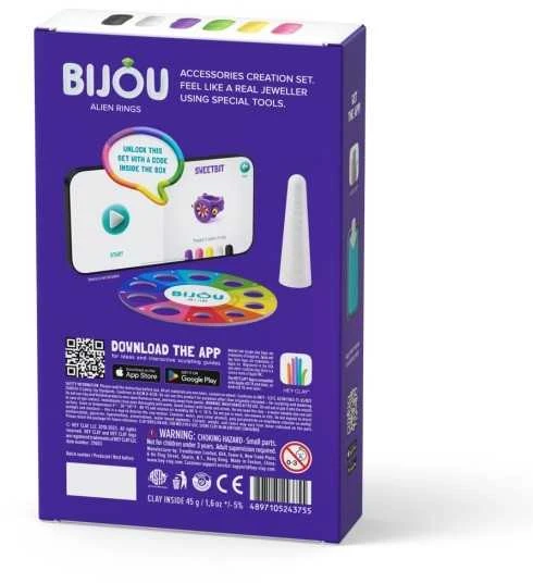 TM Toys Ei, Clay Bijou ateivių žiedai