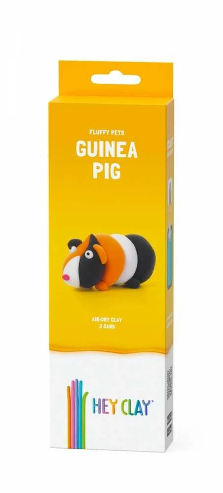 HEY CLAY HCL30114CEE Figūrėlė Pūkuoti gyvūnai Jūrų kiaulytė 3 vnt.