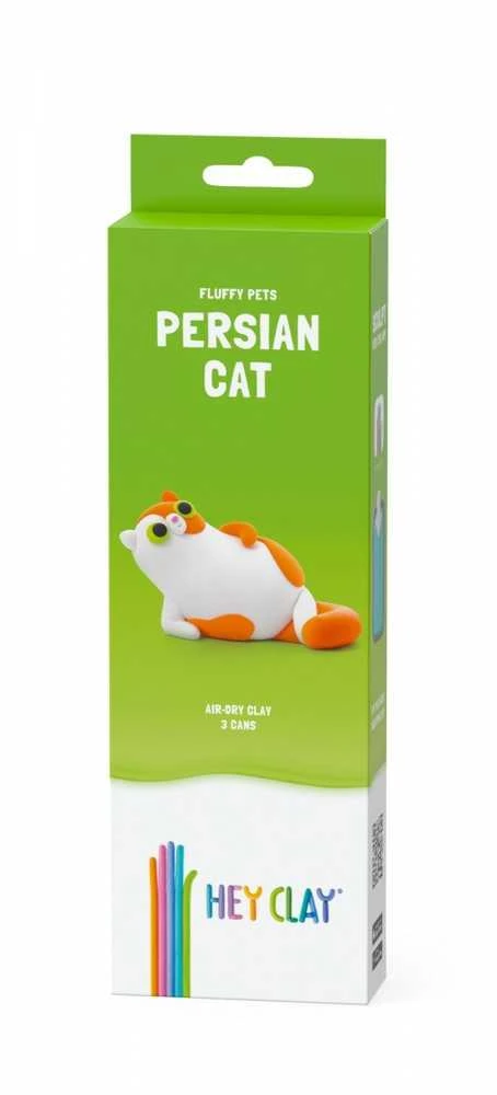 HEY CLAY HCL30113CEE Figūrėlė Pūkuoti augintiniai Persų katė 3 pakuotė