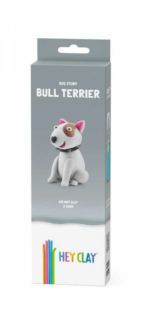 TM Toys TM Žaislai TMT HeyClay figūrėlės BullTerrier 3 vnt. pakuotė HCL30119CEE 00305