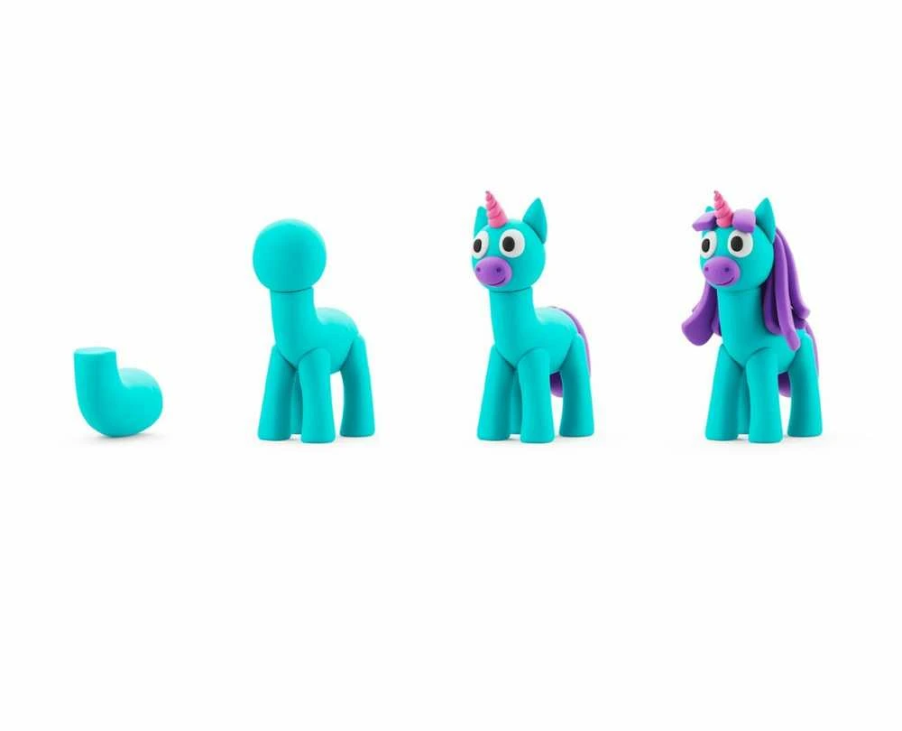 TM Toys HEY CLAY HCL30140CEE vienaragio lietaus figūrėlė 3 vnt.