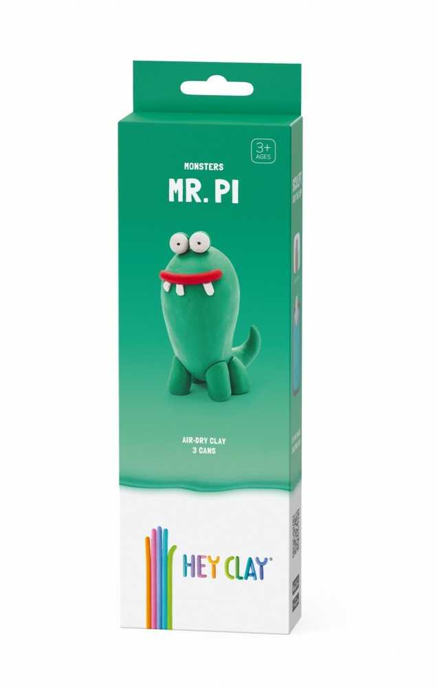 Hey Clay Ei, Clay - monstras Mr. Pi - TM Toys