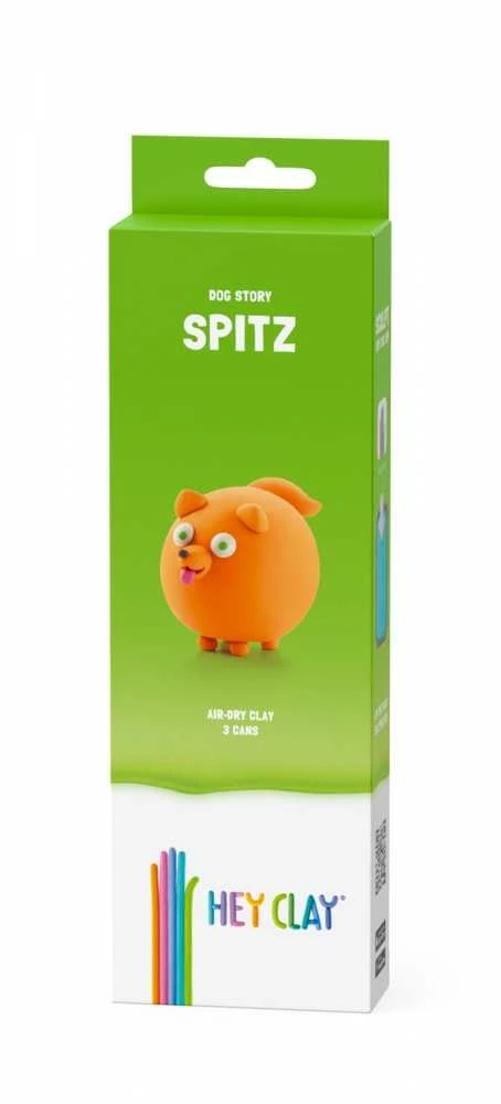 HEY CLAY HCL30117 Plastikiniai moliniai špicų šunys