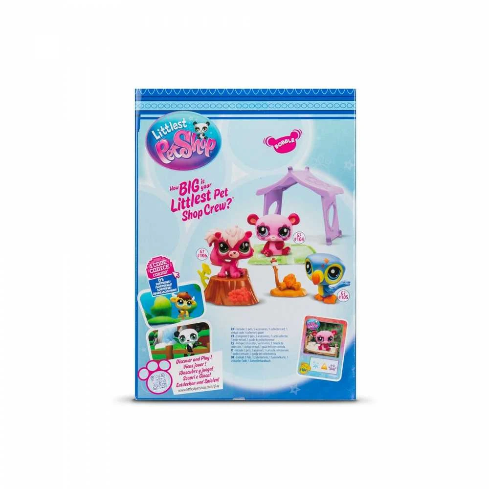 TM Toys Figūrėlių rinkinys Littlest Pet Shop stovyklavimui