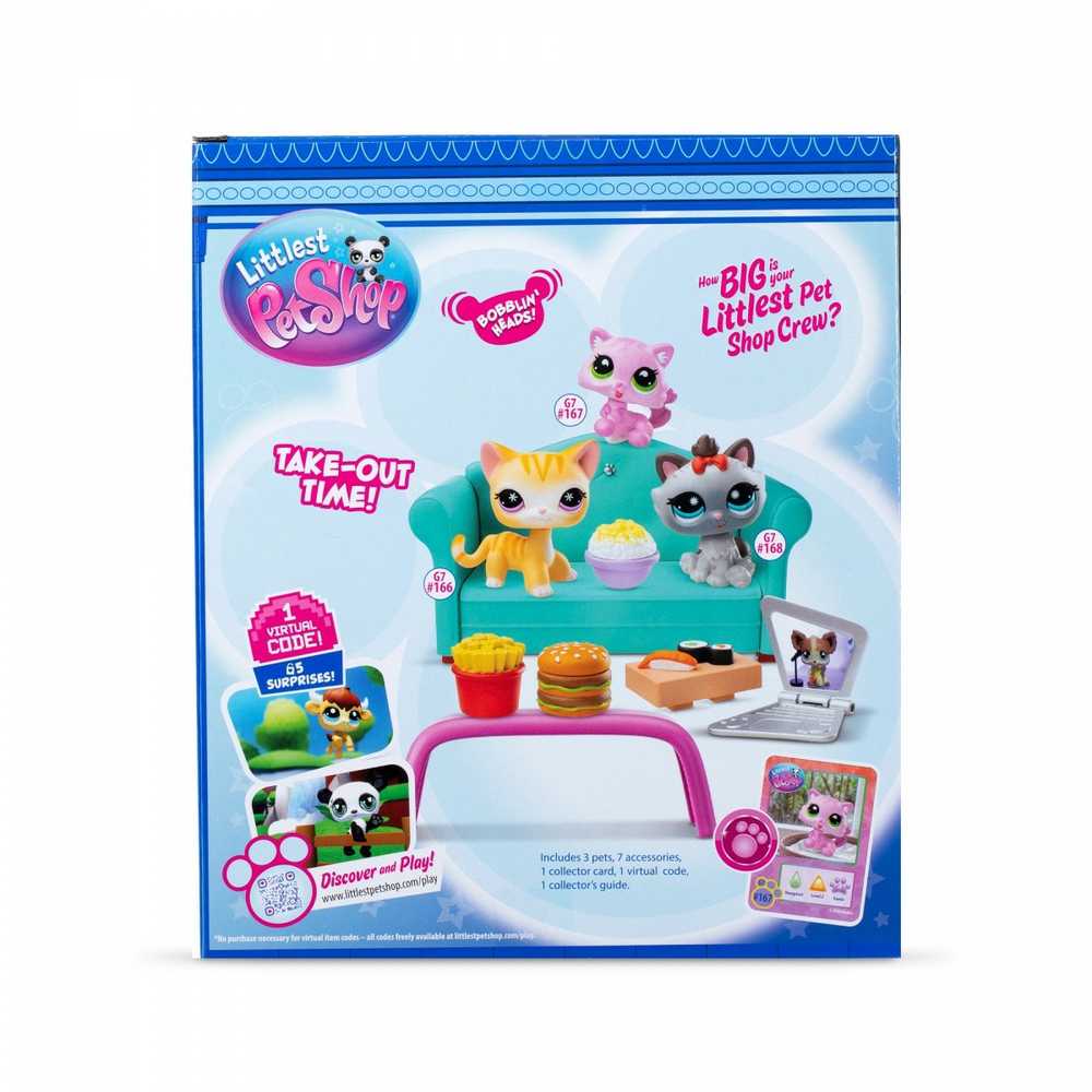 TM Toys LITTLEST PET SHOP Rinkinys „Užkandinė“